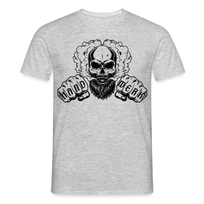 Unisex T-Shirt "Blackbeard-Handwerk" Grau meliert Männer T-Shirt {{ color }}