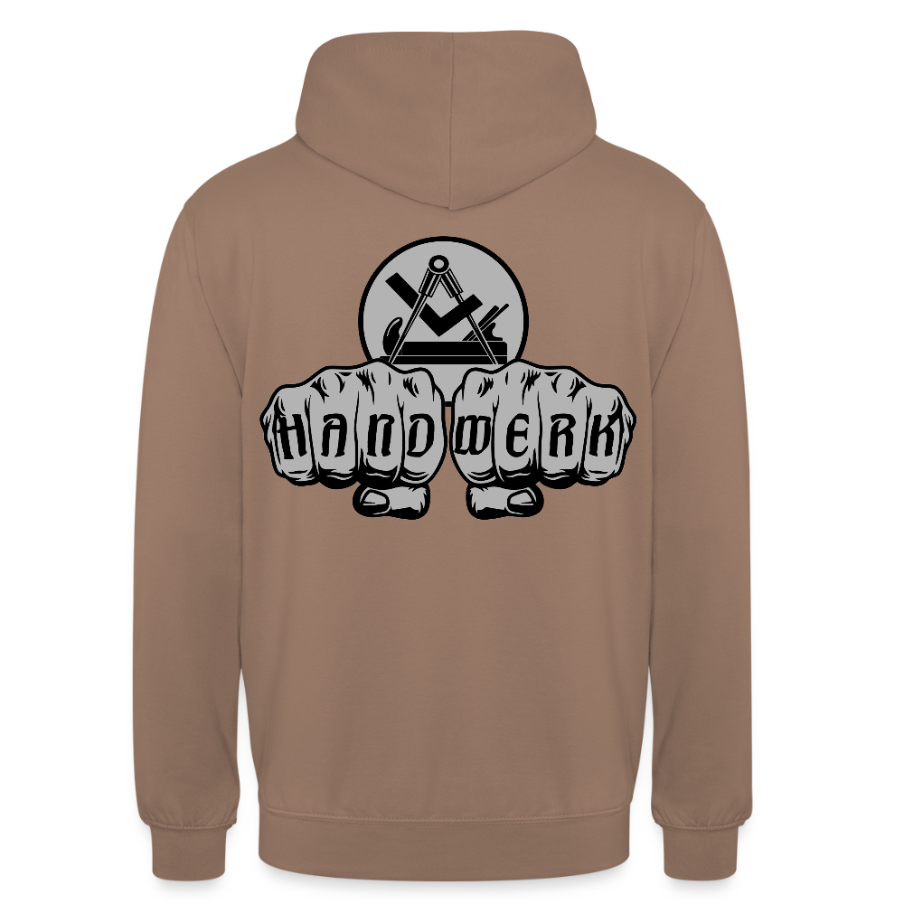 Unisex Hoodie "Schreiner/Tischler" beidseitig bedruckt Unisex Hoodie {{ color }}