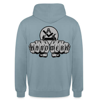 Unisex Hoodie "Schreiner/Tischler" beidseitig bedruckt Unisex Hoodie {{ color }}