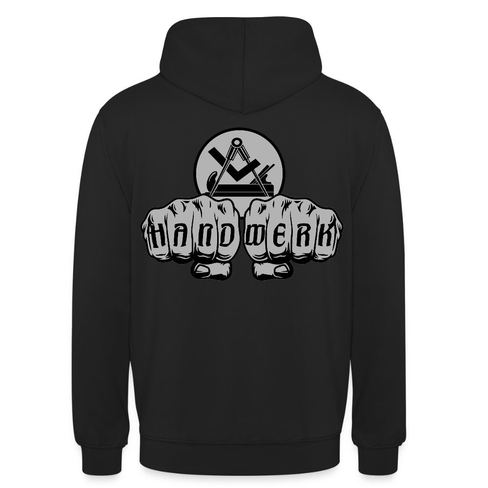 Unisex Hoodie "Schreiner/Tischler" beidseitig bedruckt Unisex Hoodie {{ color }}