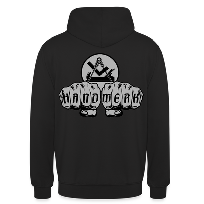 Unisex Hoodie "Schreiner/Tischler" beidseitig bedruckt Unisex Hoodie {{ color }}