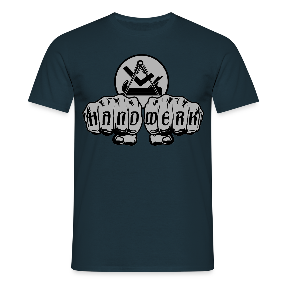 Unisex T-Shirt "Schreiner/Tischler" Navy Männer T-Shirt {{ color }}