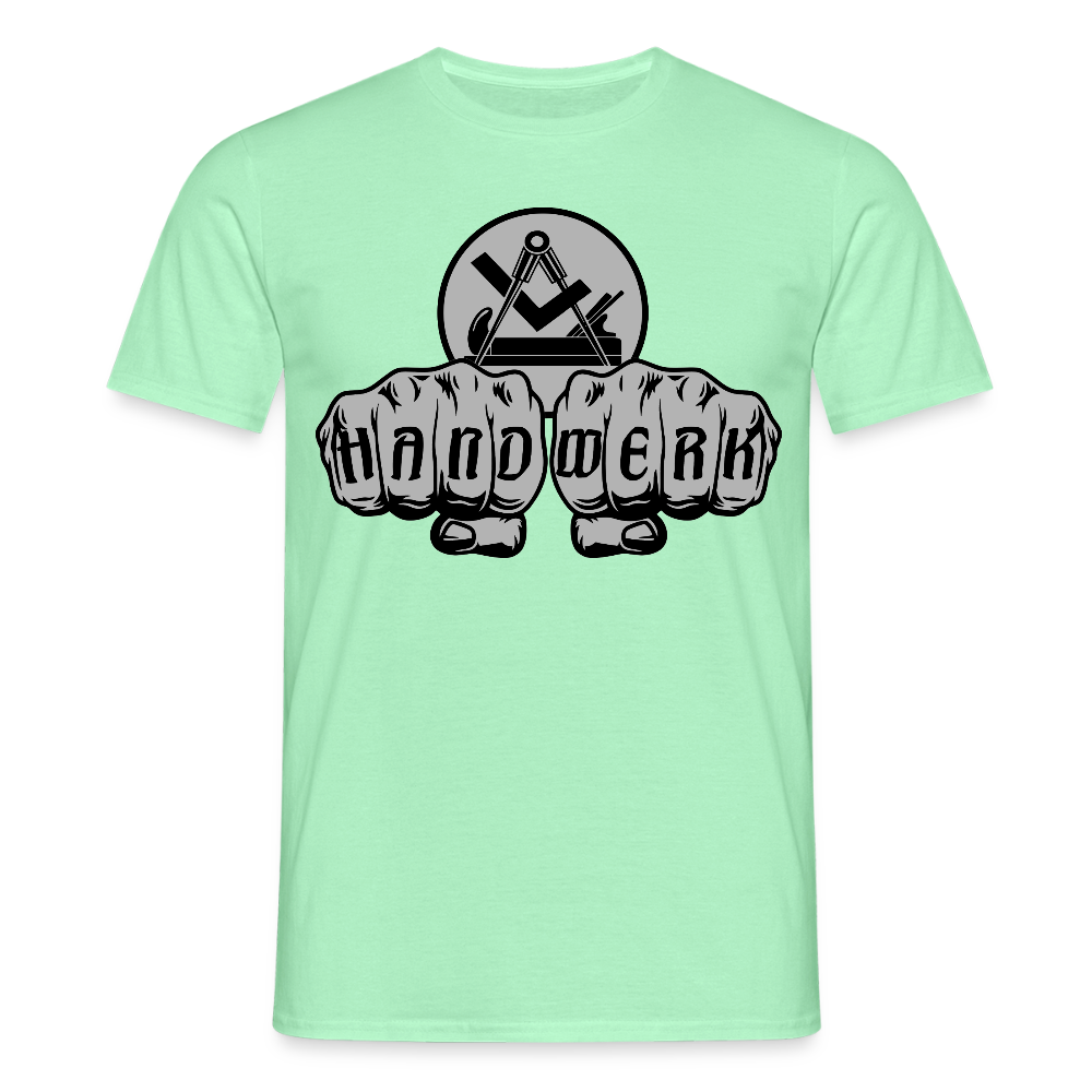 Unisex T-Shirt "Schreiner/Tischler" Mintgrün Männer T-Shirt {{ color }}