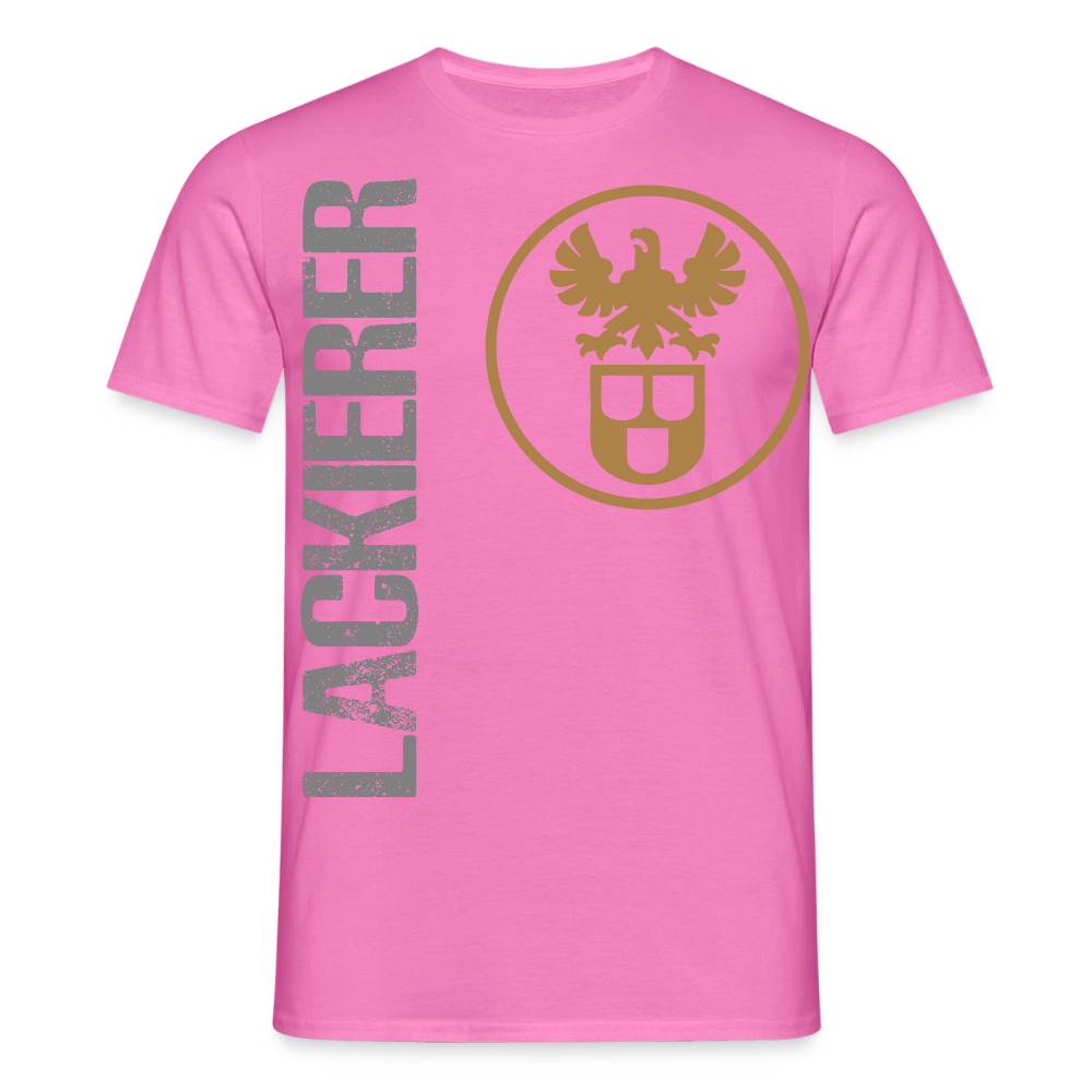 Unisex T-Shirt "Lackierer" Pink Männer T-Shirt {{ color }}