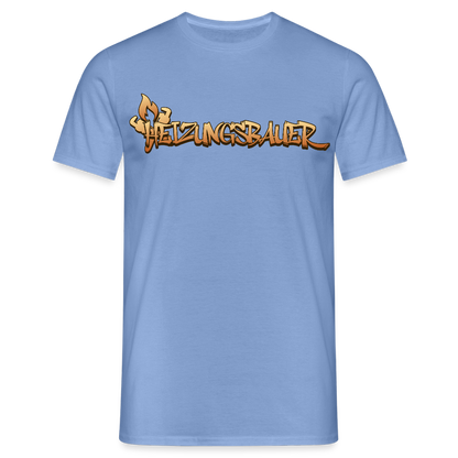 Unisex T-Shirt "Heizungsbauer" carolina blue Männer T-Shirt {{ color }}