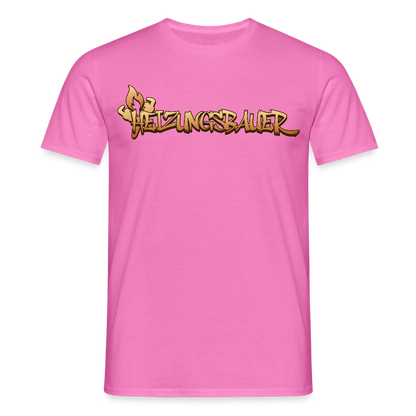Unisex T-Shirt "Heizungsbauer" Pink Männer T-Shirt {{ color }}