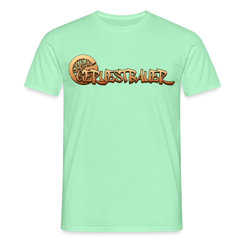 Unisex T-Shirt "Gerüstbauer" Mintgrün Männer T-Shirt {{ color }}