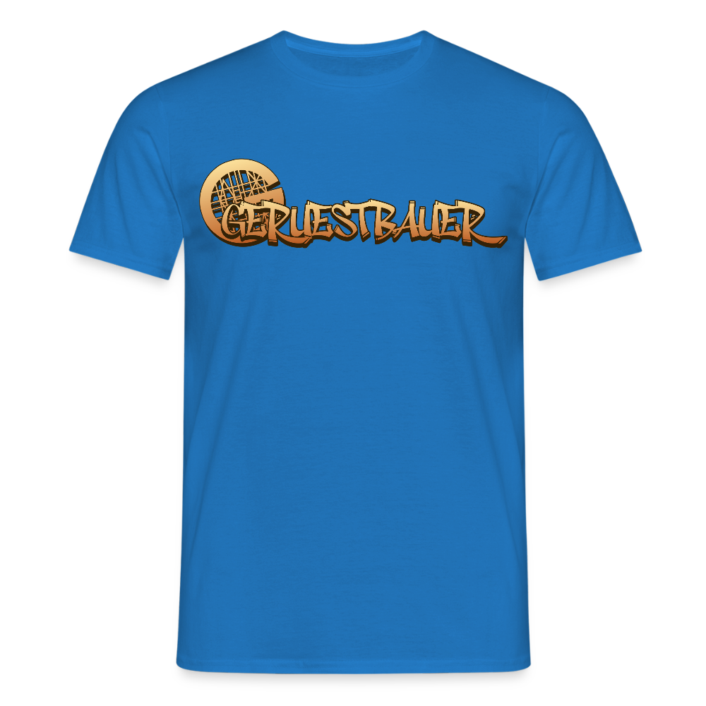 Unisex T-Shirt "Gerüstbauer" Royalblau Männer T-Shirt {{ color }}