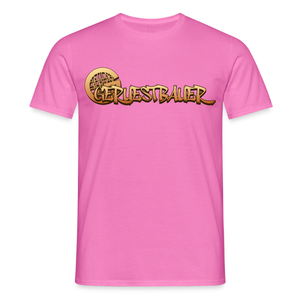 Unisex T-Shirt "Gerüstbauer" Pink Männer T-Shirt {{ color }}