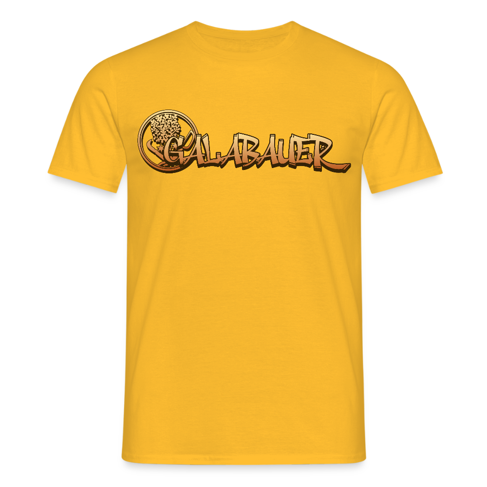 Unisex T-Shirt "Galabauer" Gelb Männer T-Shirt {{ color }}