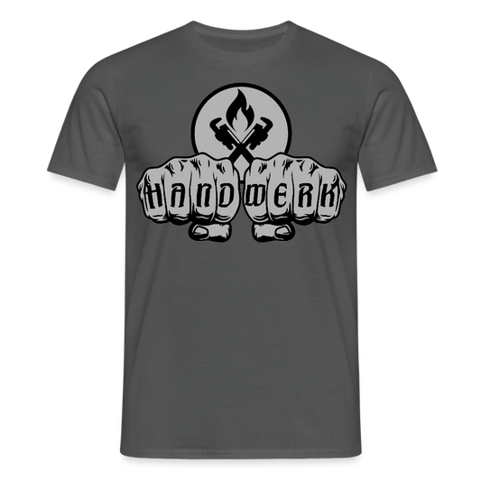 Unisex T-Shirt "Heizungsbauer" Anthrazit Männer T-Shirt {{ color }}