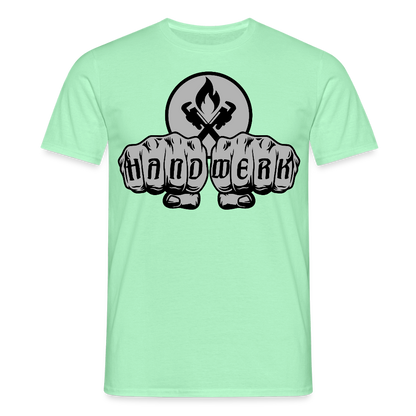 Unisex T-Shirt "Heizungsbauer" Mintgrün Männer T-Shirt {{ color }}