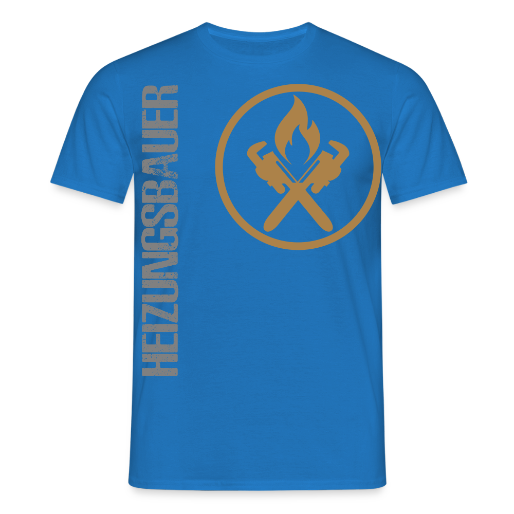 Unisex T-Shirt "Heizungsbauer" Royalblau Männer T-Shirt {{ color }}