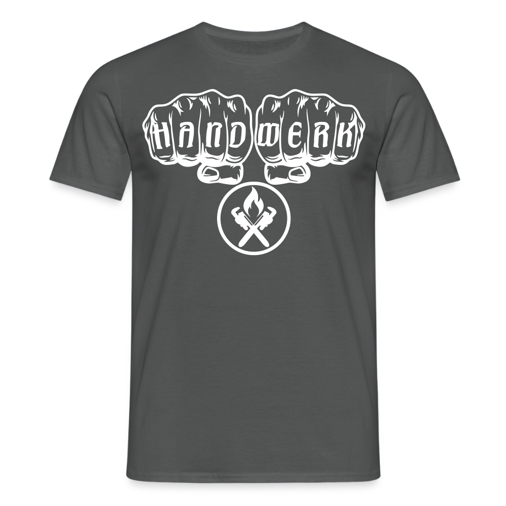 Unisex T-Shirt "Heizungsbauer" Anthrazit Männer T-Shirt {{ color }}