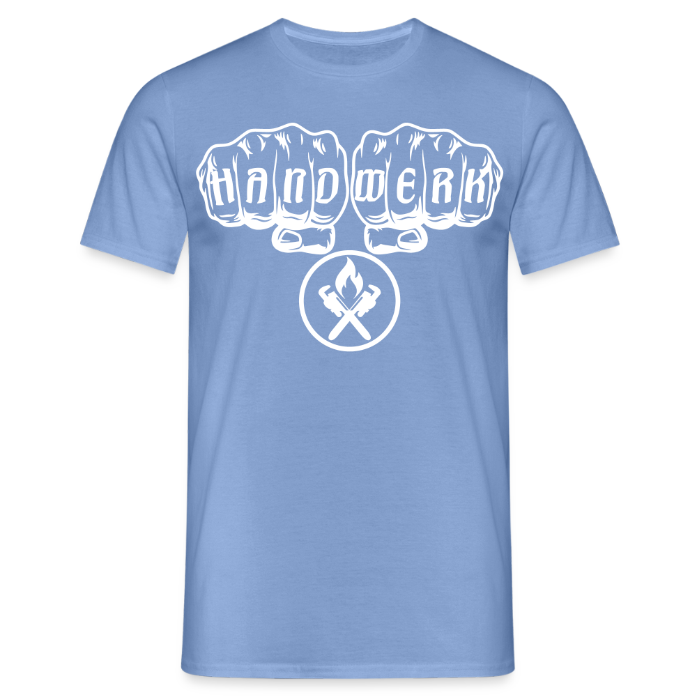 Unisex T-Shirt "Heizungsbauer" carolina blue Männer T-Shirt {{ color }}