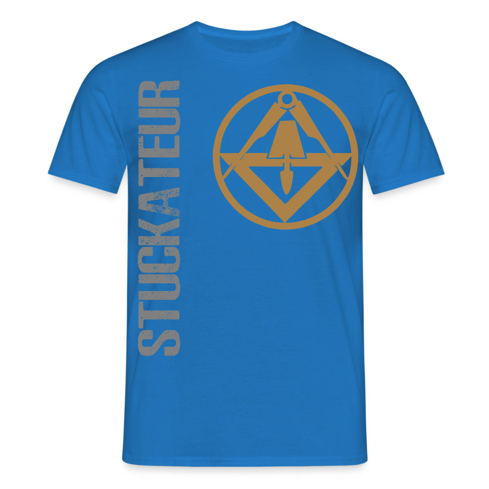 Unisex T-Shirt "Stuckateur" Royalblau Männer T-Shirt {{ color }}