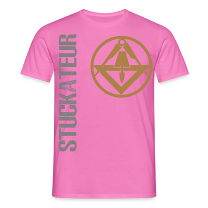 Unisex T-Shirt "Stuckateur" Pink Männer T-Shirt {{ color }}