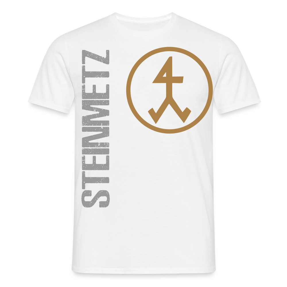 Unisex T-Shirt "Steinmetz" Weiß Männer T-Shirt {{ color }}