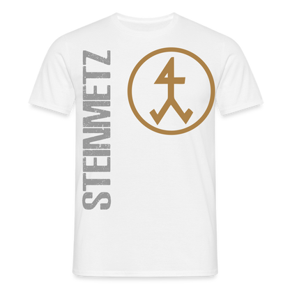 Unisex T-Shirt "Steinmetz" Weiß Männer T-Shirt {{ color }}