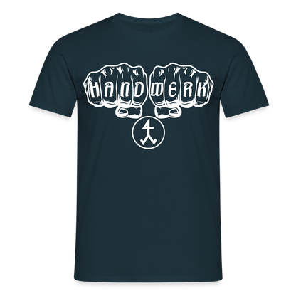 Unisex T-Shirt "Steinmetz" Navy Männer T-Shirt {{ color }}