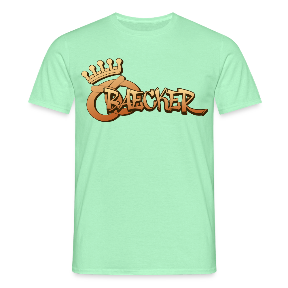 Unisex T-Shirt "Bäcker" Mintgrün Männer T-Shirt {{ color }}