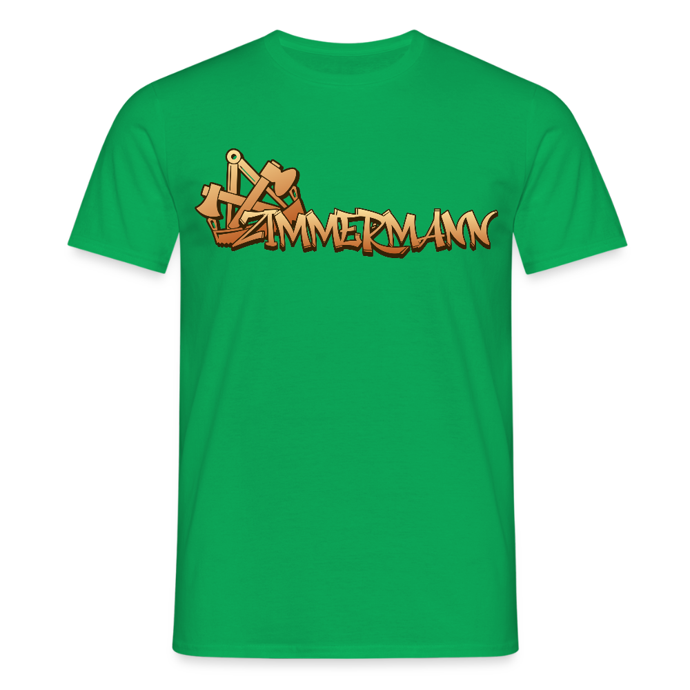 Unisex T-Shirt "Zimmermann" Kelly Green Männer T-Shirt {{ color }}