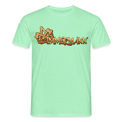 Unisex T-Shirt "Zimmermann" Mintgrün Männer T-Shirt {{ color }}
