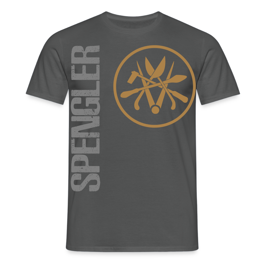 Unisex T-Shirt "Spengler" Anthrazit Männer T-Shirt {{ color }}