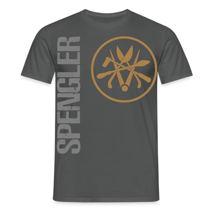 Unisex T-Shirt "Spengler" Anthrazit Männer T-Shirt {{ color }}