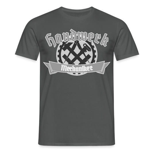 Unisex T-Shirt "Mechaniker" Anthrazit Männer T-Shirt {{ color }}