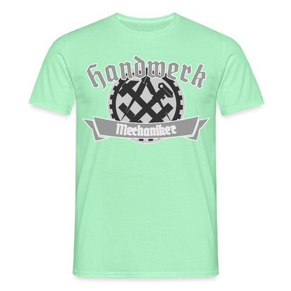 Unisex T-Shirt "Mechaniker" Mintgrün Männer T-Shirt {{ color }}