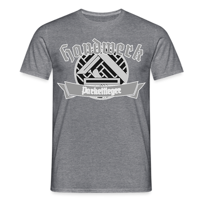 Unisex T-Shirt "Parkettleger" Graphit meliert Männer T-Shirt {{ color }}