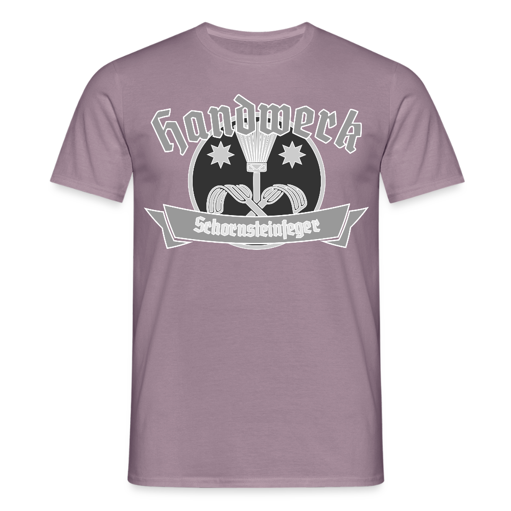 Unisex T-Shirt "Schornsteinfeger" Lilagrau Männer T-Shirt {{ color }}