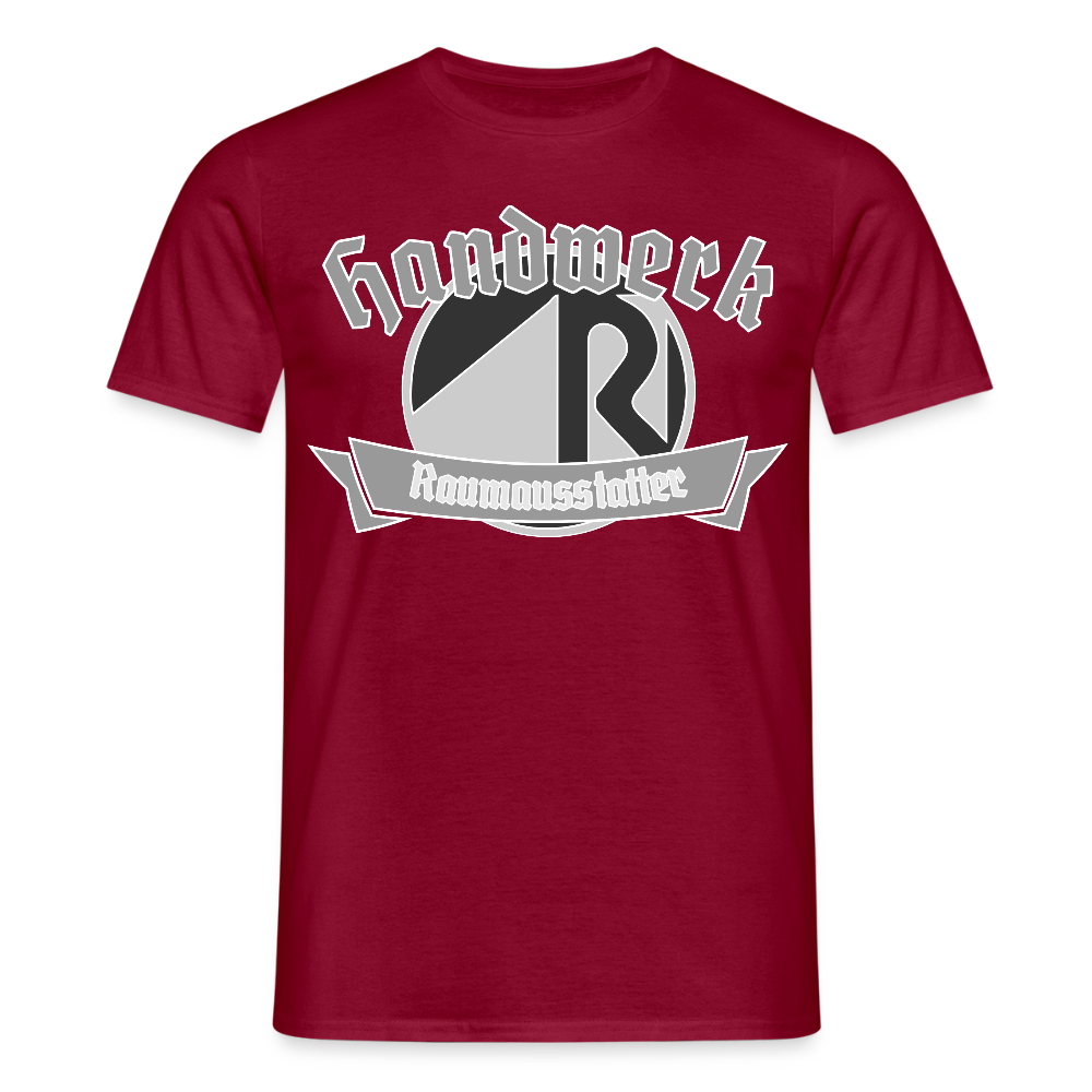 Unisex T-Shirt "Raumausstatter" Ziegelrot Männer T-Shirt {{ color }}