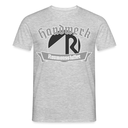 Unisex T-Shirt "Raumausstatter" Grau meliert Männer T-Shirt {{ color }}