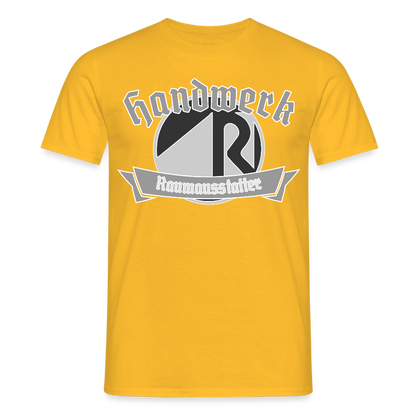 Unisex T-Shirt "Raumausstatter" Gelb Männer T-Shirt {{ color }}