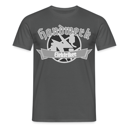 Unisex T-Shirt "Elektriker" Anthrazit Männer T-Shirt {{ color }}