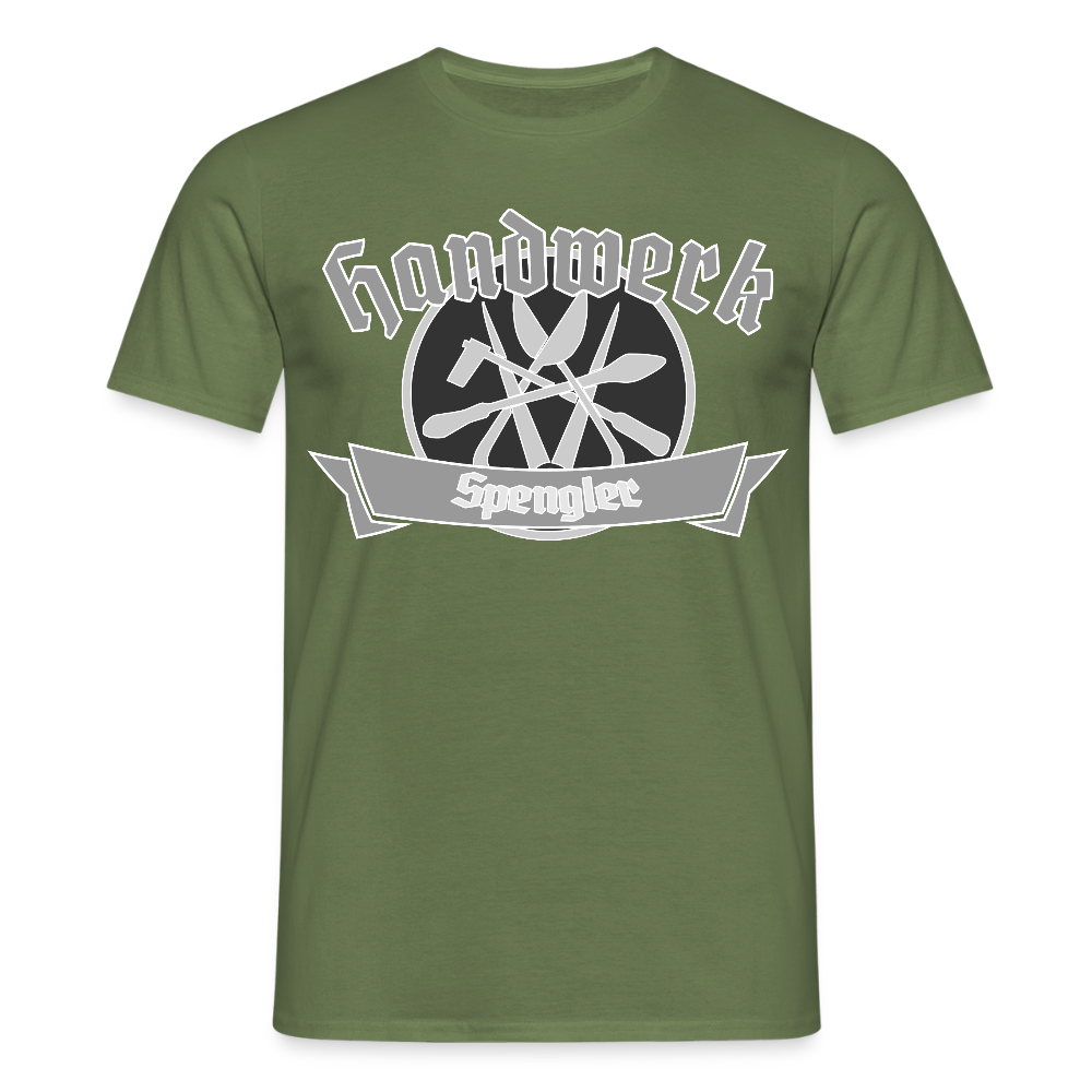 Unisex T-Shirt "Spengler" Militärgrün Männer T-Shirt {{ color }}