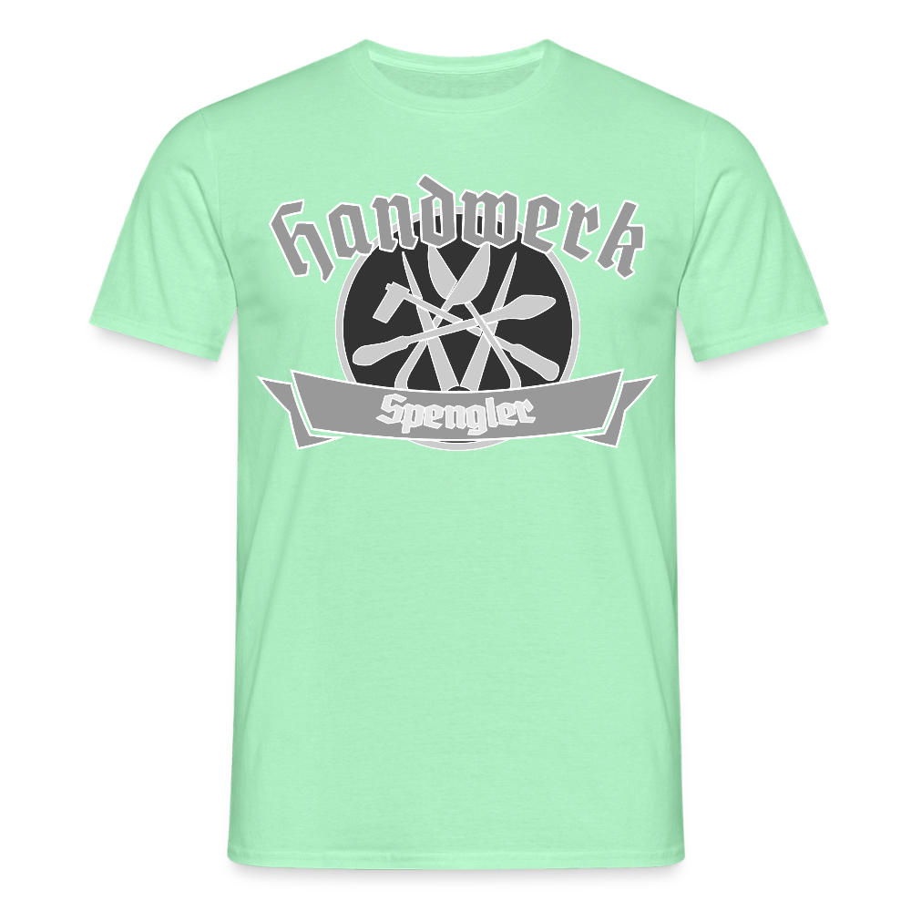 Unisex T-Shirt "Spengler" Mintgrün Männer T-Shirt {{ color }}