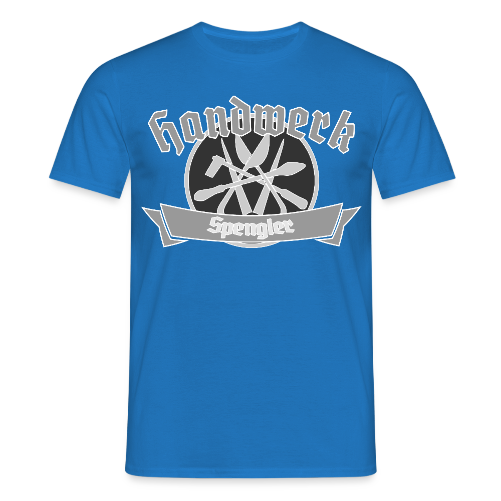 Unisex T-Shirt "Spengler" Royalblau Männer T-Shirt {{ color }}