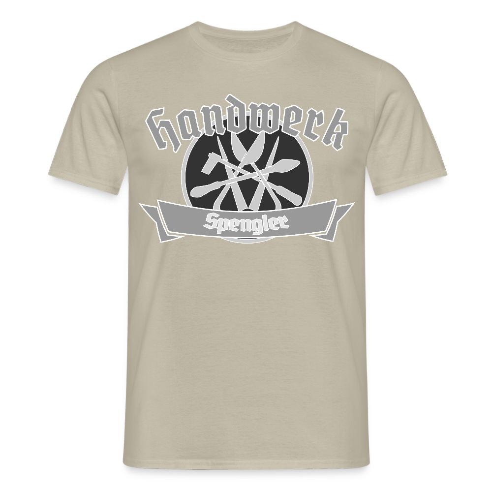 Unisex T-Shirt "Spengler" Sandbeige Männer T-Shirt {{ color }}