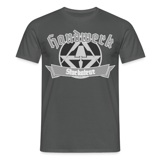 Unisex T-Shirt "Stuckateur" Anthrazit Männer T-Shirt {{ color }}