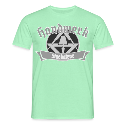 Unisex T-Shirt "Stuckateur" Mintgrün Männer T-Shirt {{ color }}