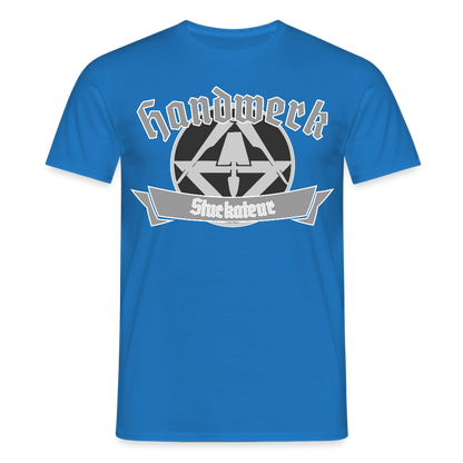 Unisex T-Shirt "Stuckateur" Royalblau Männer T-Shirt {{ color }}