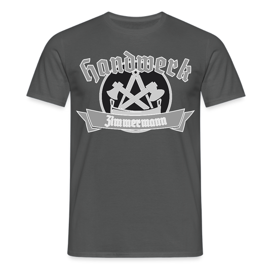Unisex T-Shirt "Zimmermann" Anthrazit Männer T-Shirt {{ color }}