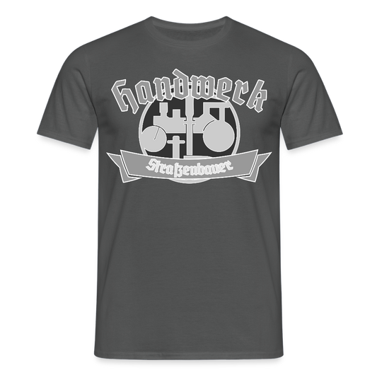Unisex T-Shirt "Strassenbauer" Anthrazit Männer T-Shirt {{ color }}