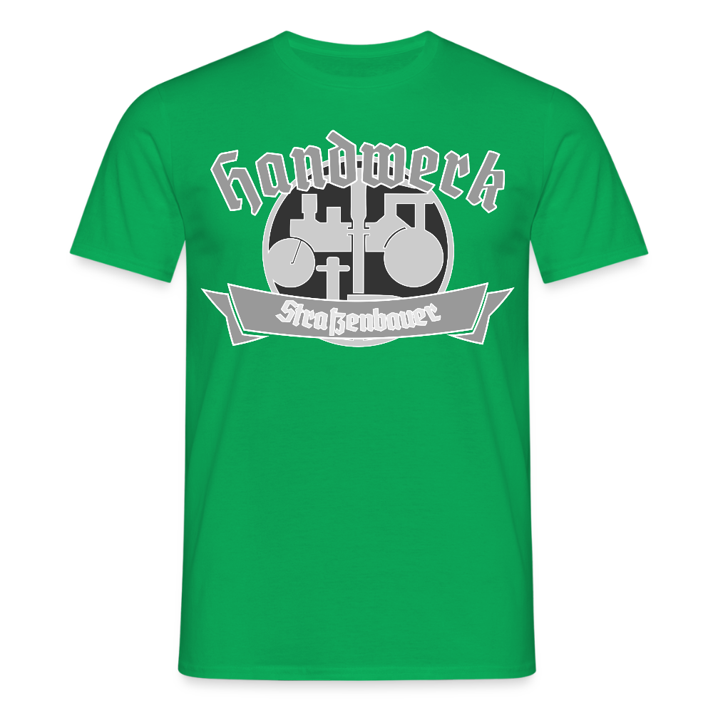 Unisex T-Shirt "Strassenbauer" Kelly Green Männer T-Shirt {{ color }}
