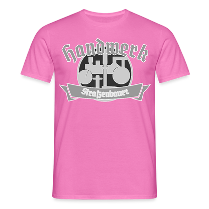 Unisex T-Shirt "Strassenbauer" Pink Männer T-Shirt {{ color }}