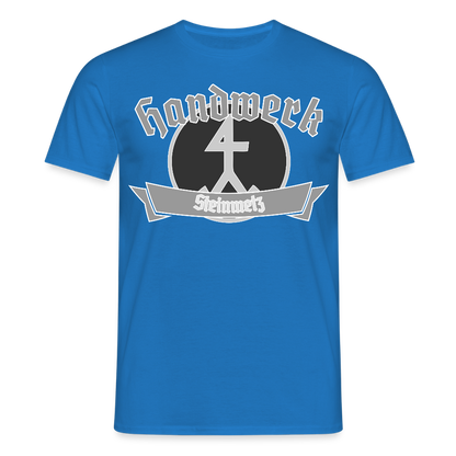 Unisex T-Shirt "Steinmetz" Royalblau Männer T-Shirt {{ color }}