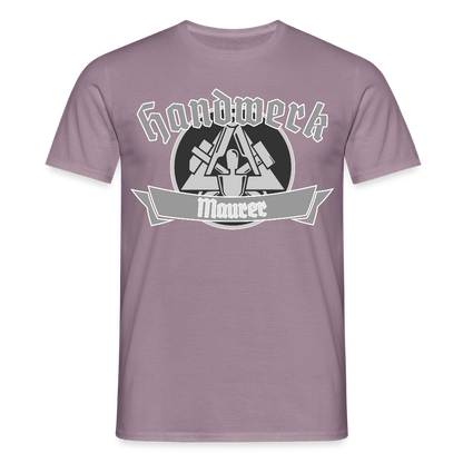 Unisex T-Shirt "Maurer" Lilagrau Männer T-Shirt {{ color }}